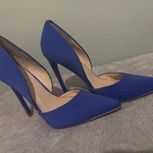 Elegant Blue Women's Heels